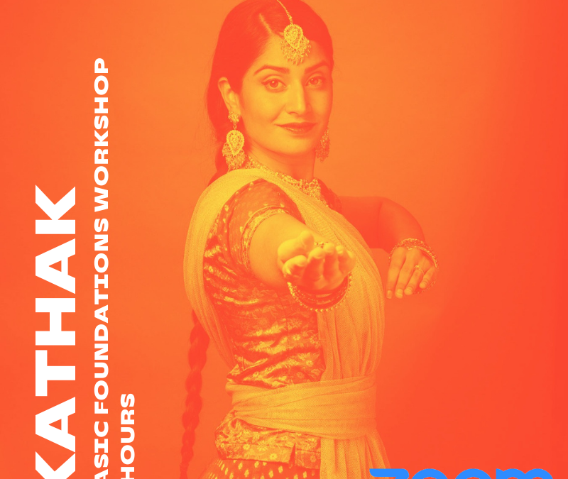 Kathak Introductory Workshop with Parvyn – Monday 6:30pm, 31st of January